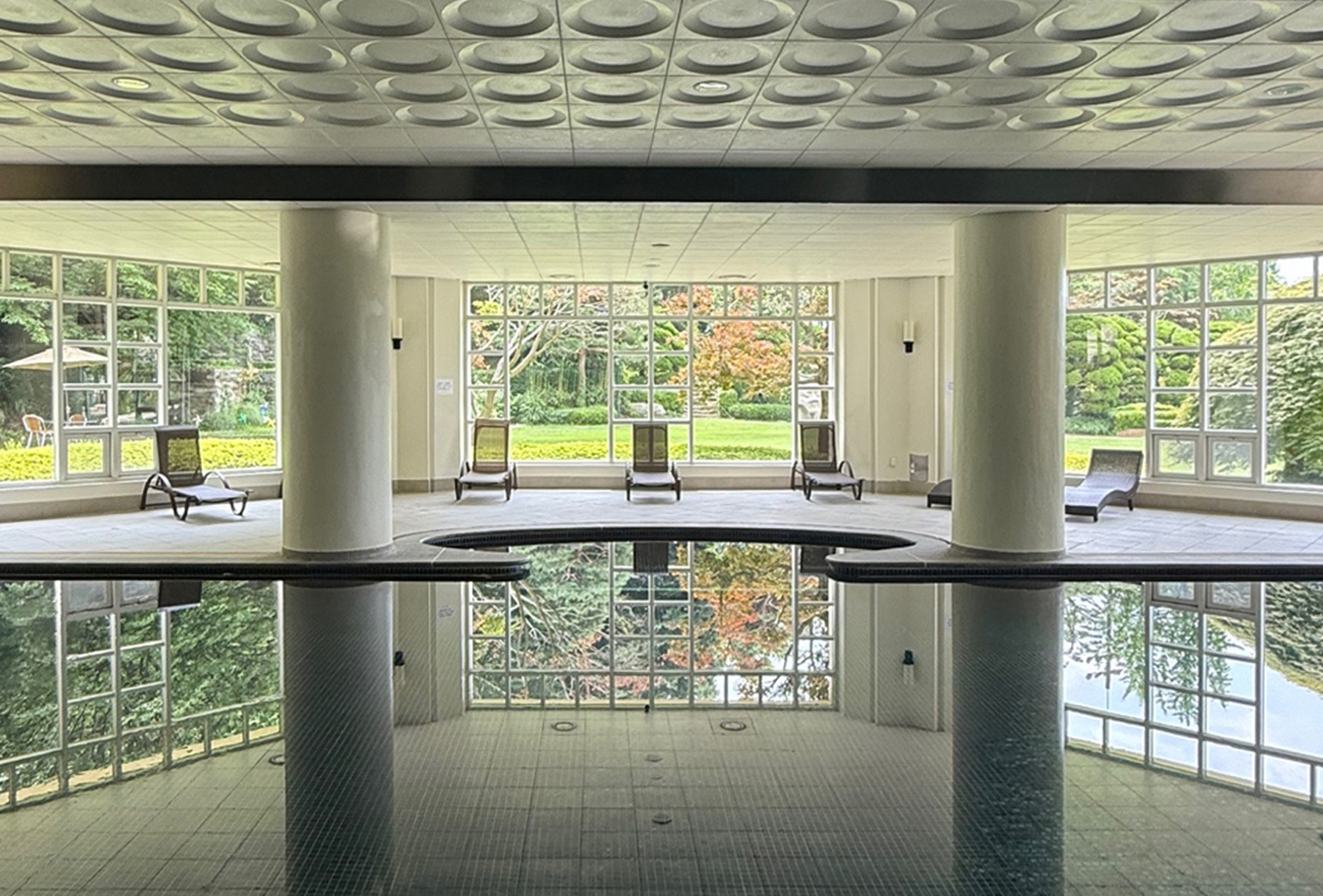 Indoor pool at the La Vie Dor Hotel and Resort, Trademark Collection by Wyndham in Hwasung, Other than US/Canada